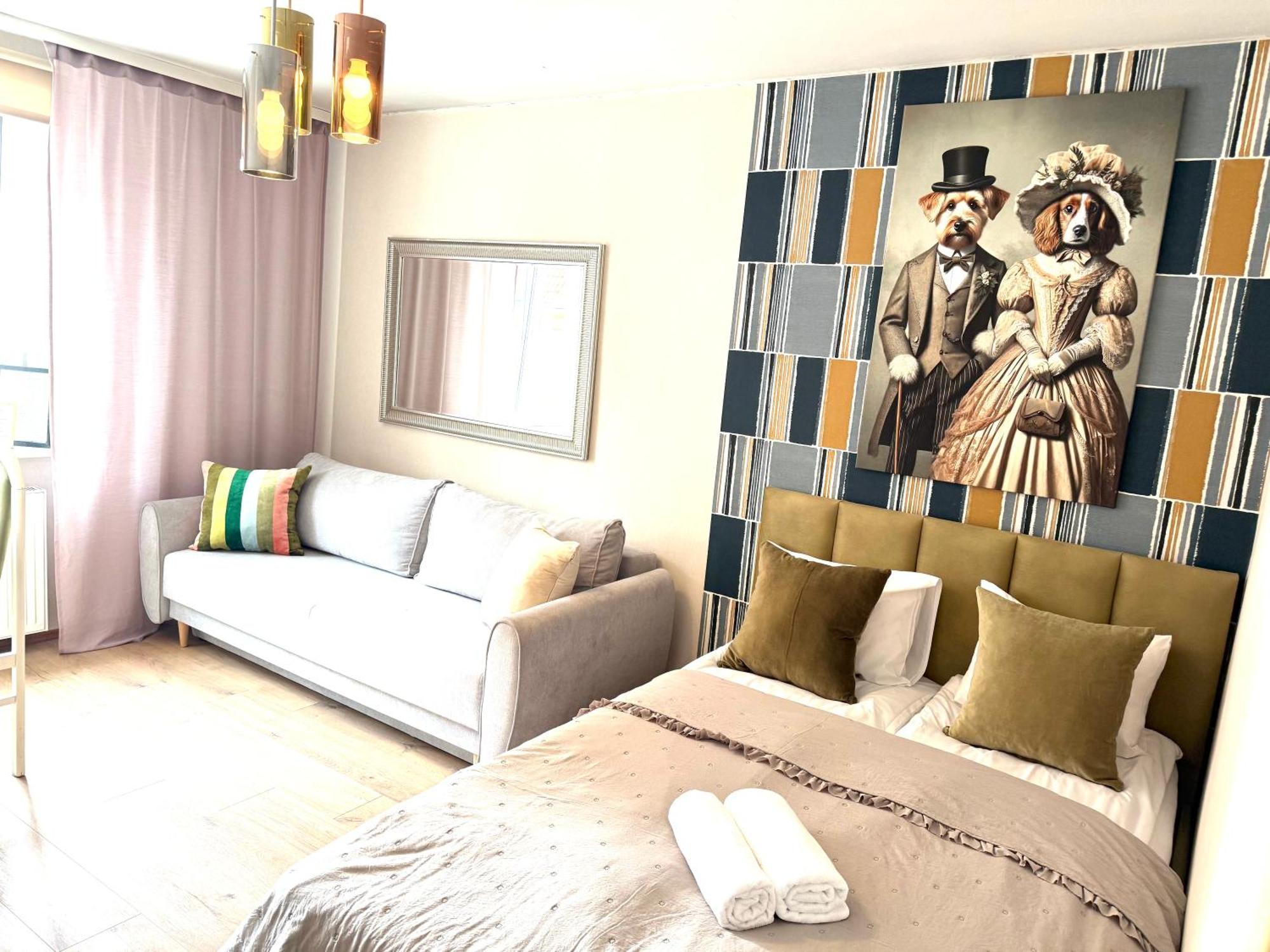 Apartament Starogdanski Nad Motlawa Esterno foto