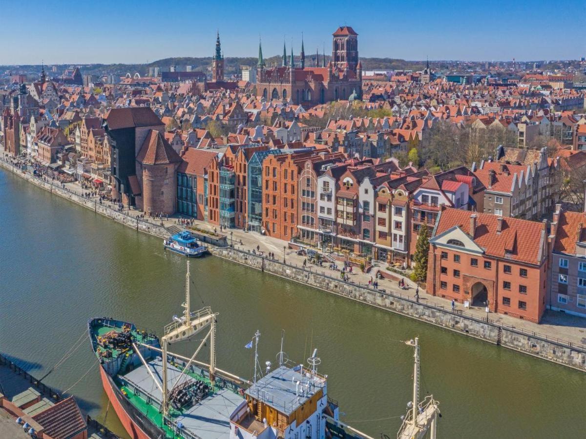 Apartament Starogdanski Nad Motlawa Esterno foto
